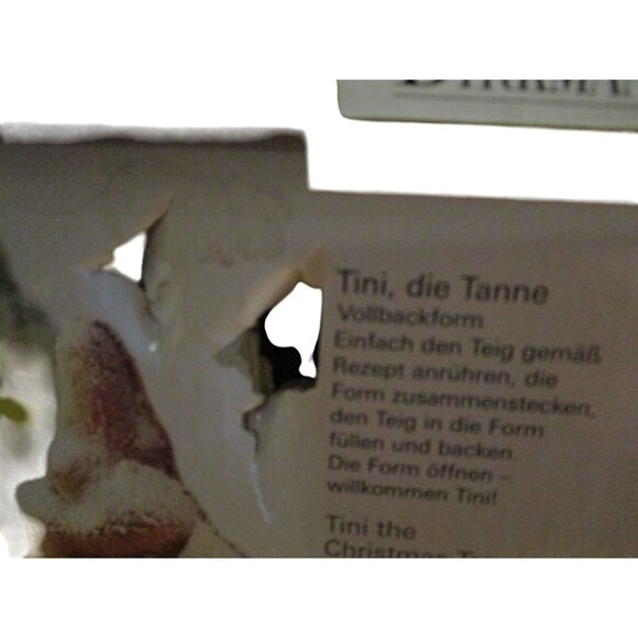 Birkman Tini The Christmas Tree Cake Baking Mold New Damaged Box - Picture 7 of 16